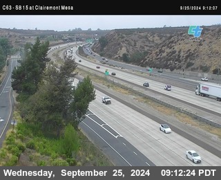 SB 15 at Clairemont Mesa Blvd