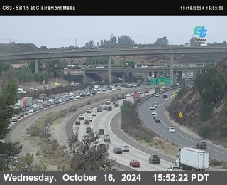 SB 15 at Clairemont Mesa Blvd