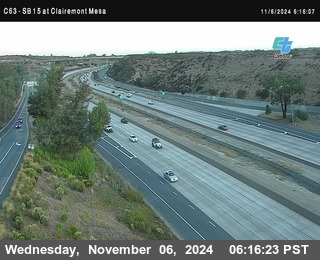 SB 15 at Clairemont Mesa Blvd