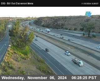 SB 15 at Clairemont Mesa Blvd