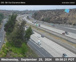 SB 15 at Clairemont Mesa Blvd