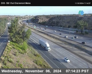 SB 15 at Clairemont Mesa Blvd