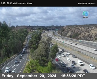 SB 15 at Clairemont Mesa Blvd