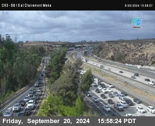 SB 15 at Clairemont Mesa Blvd