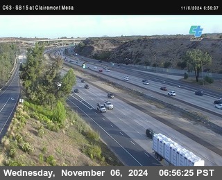 SB 15 at Clairemont Mesa Blvd