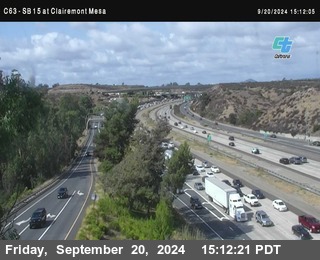 SB 15 at Clairemont Mesa Blvd