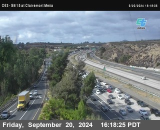 SB 15 at Clairemont Mesa Blvd