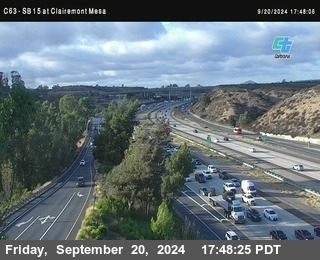 SB 15 at Clairemont Mesa Blvd