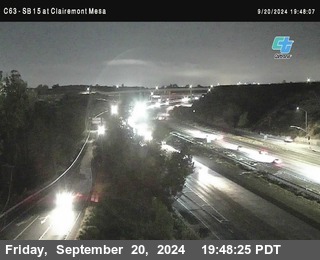 SB 15 at Clairemont Mesa Blvd