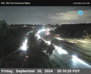 SB 15 at Clairemont Mesa Blvd