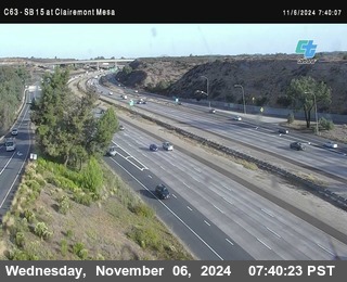 SB 15 at Clairemont Mesa Blvd