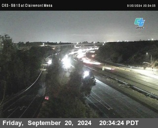 SB 15 at Clairemont Mesa Blvd