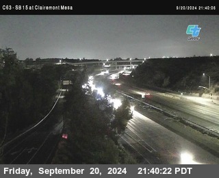 SB 15 at Clairemont Mesa Blvd