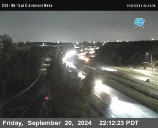 SB 15 at Clairemont Mesa Blvd