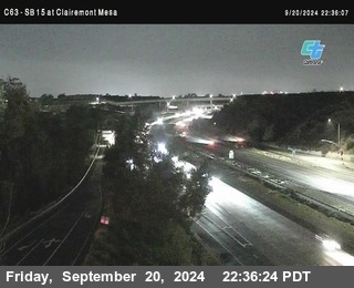 SB 15 at Clairemont Mesa Blvd