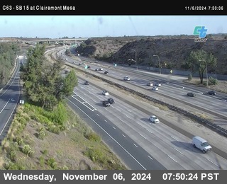 SB 15 at Clairemont Mesa Blvd