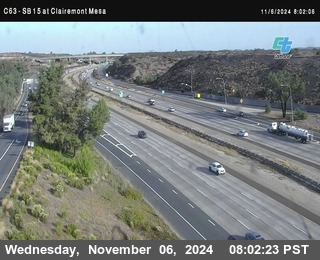 SB 15 at Clairemont Mesa Blvd