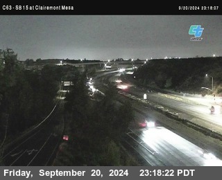 SB 15 at Clairemont Mesa Blvd