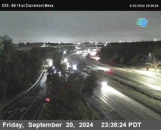 SB 15 at Clairemont Mesa Blvd