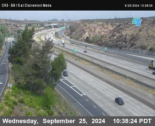 SB 15 at Clairemont Mesa Blvd