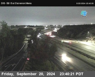 SB 15 at Clairemont Mesa Blvd