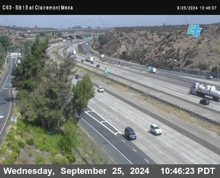 SB 15 at Clairemont Mesa Blvd