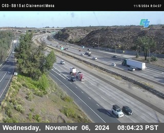 SB 15 at Clairemont Mesa Blvd