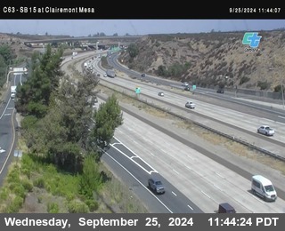 SB 15 at Clairemont Mesa Blvd