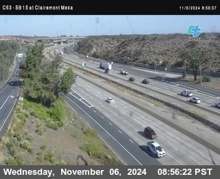 SB 15 at Clairemont Mesa Blvd