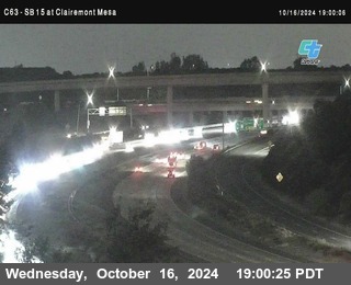 SB 15 at Clairemont Mesa Blvd