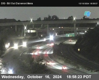 SB 15 at Clairemont Mesa Blvd