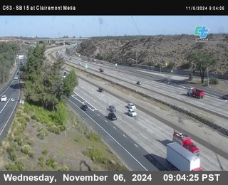 SB 15 at Clairemont Mesa Blvd