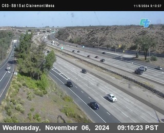 SB 15 at Clairemont Mesa Blvd