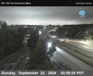 SB 15 at Clairemont Mesa Blvd