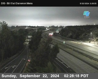 SB 15 at Clairemont Mesa Blvd