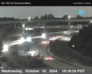 SB 15 at Clairemont Mesa Blvd