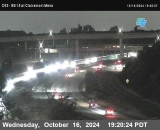 SB 15 at Clairemont Mesa Blvd