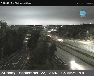 SB 15 at Clairemont Mesa Blvd