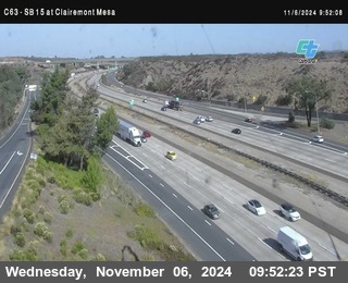 SB 15 at Clairemont Mesa Blvd