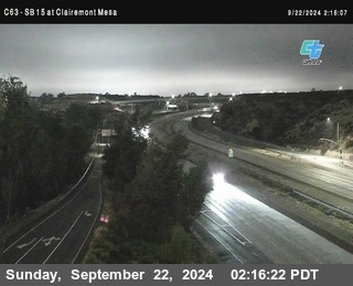 SB 15 at Clairemont Mesa Blvd