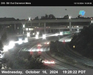 SB 15 at Clairemont Mesa Blvd