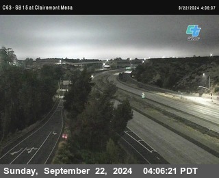 SB 15 at Clairemont Mesa Blvd