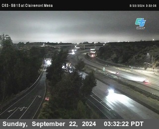 SB 15 at Clairemont Mesa Blvd