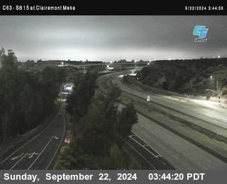 SB 15 at Clairemont Mesa Blvd