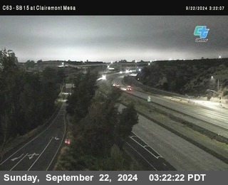 SB 15 at Clairemont Mesa Blvd