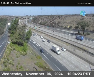 SB 15 at Clairemont Mesa Blvd