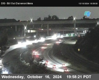 SB 15 at Clairemont Mesa Blvd