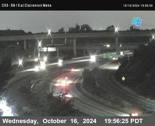 SB 15 at Clairemont Mesa Blvd