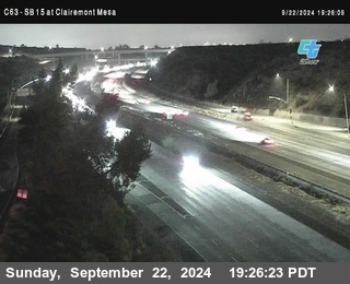 SB 15 at Clairemont Mesa Blvd