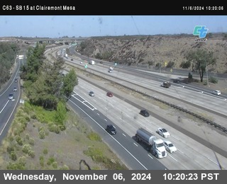 SB 15 at Clairemont Mesa Blvd